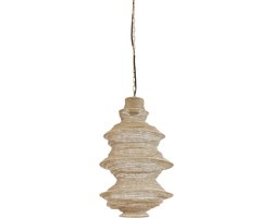 Light & Living Hanglamp Nakisha - Bruin - Ø31cm - Modern - Hanglampen Eetkamer, Slaapkamer, Woonkamer