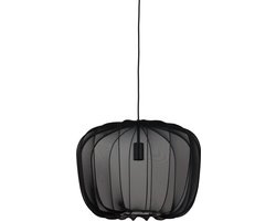 Light & Living Hanglamp Plumeria - Zwart - Ø50cm - Modern - Hanglampen Eetkamer, Slaapkamer, Woonkamer