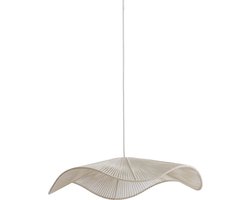 Light & Living - Hanglamp RAFA - Ø70x15cm - Wit