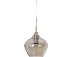 Light & Living Hanglamp Rakel - Antiek Brons - Ø20cm - Modern - Hanglampen Eetkamer, Slaapkamer, Woonkamer
