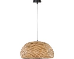 Light & Living Hanglamp Timeo - Bamboe - Ø44cm - Landelijk - Hanglampen Eetkamer, Slaapkamer, Woonkamer