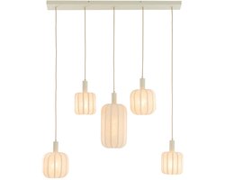 Light & Living - hanglamp - TUFIA - crème - metaal - grote eettafellamp - E27 - 2992743