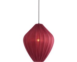 Light & Living - hanglamp - Verita - rood - textiel - Ø 47cm - E27 - 2993617