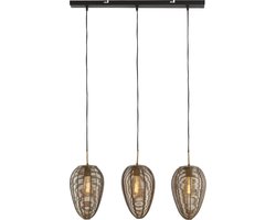 Light & Living Hanglamp Yaelle - Antiek Brons - 80x20x33cm - 3L - Modern - Hanglampen Eetkamer, Slaapkamer, Woonkamer