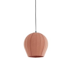 Light & Living Hanglamp Zagori - Koraalrood - Ø35cm - Modern - Hanglampen Eetkamer, Slaapkamer, Woonkamer