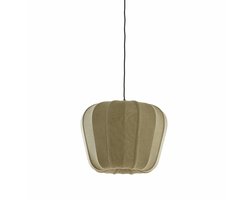 Light & Living Hanglamp Zubedo - Groen - Ø49.5x38cm - - Hanglampen Eetkamer, Slaapkamer, Woonkamer
