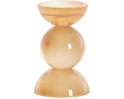 Light & Living - Kaarsenhouder ITINGA - Ø9.5x15.5 cm - Oranje