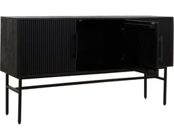 Light & Living - Kast ABAGE - 150x40x80cm - Zwart