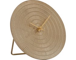 Light & Living - Klok BOJANO - 20.5x2x20.5cm - Goud