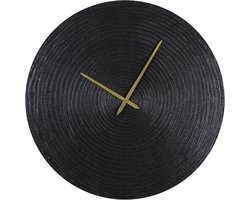 Light & Living - Klok CERVINO - 58x2x58cm - Zwart