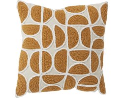 Light & Living - Kussen CASCO - 45x45cm - Geel