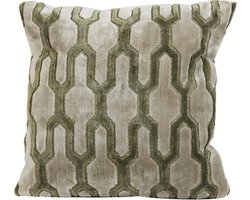 Light & Living - Kussen JEMBANA - 45x45cm - Groen
