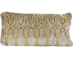 Light & Living - Kussen JEMBANA - 60x30x10cm - Geel