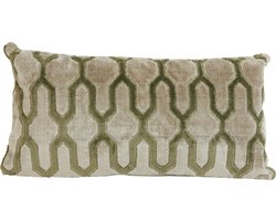 Light & Living - Kussen JEMBANA - 60x30x10cm - Groen