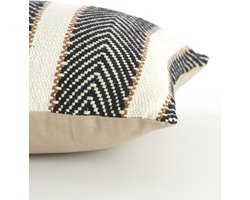 Light & Living - Kussen LOURA - 100x35x10cm - Wit