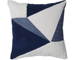 Light & Living - Kussen REJAS - 45x45cm - Blauw