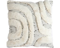 Light & Living - Kussen SAKALA - 45x45cm - Wit