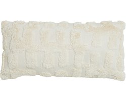 Light & Living - Kussen SARMI - 60x30x10cm - Wit