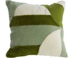 Light & Living - Kussen TOFNA - 45x45x10cm - Groen