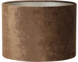 Light & Living Lampenkap Gemstone - Bruin - 30x30x21cm - Modern