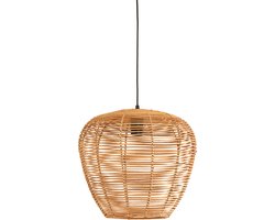 Light & Living - Lampenkap LATVIA - Ø38x35cm - Bruin