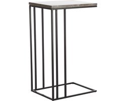 Light & Living Laptoptafel Roshan Marmer - Bruin