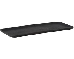 Light & living LIght&living schaal Burly mat zwart 1,5 x 32 x 14