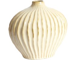 Light & Living LORITO vaas keramiek zand-beige – 35x21x30 cm