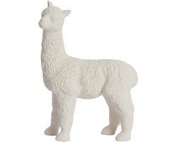 Light & Living - Ornament ALPACA - 29x13x39cm - Wit