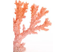 Light & Living - Ornament CORAL - 34.5x9.7x25cm - Oranje