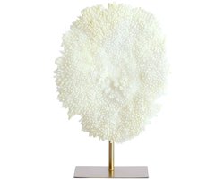 Light & Living Ornament Coral - Crème - 46x20x69cm - Modern - Kunststof