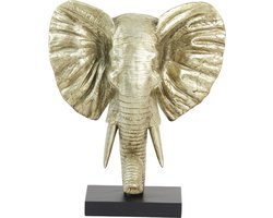 Light & Living Ornament Elephant - Goud - 30x15x35.5cm - Modern