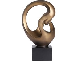Light & Living Ornament Felicia - Antiek Brons - 25x16.5x42.5cm - Modern - Kunststof