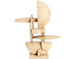 Light & Living Ornament Giselle - Zand - 27.5x21x34cm - Bohemian - Kunststof