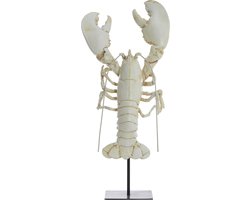 Light & Living - Ornament LOBSTER - 25x14x56.5cm - Wit
