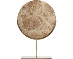 Light & Living Ornament Moreno - Bruin - 35x10x51,5cm - Luxe - Marmer