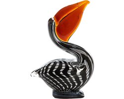 Light & Living - Ornament PELICAN - 13x7x19cm - Zwart