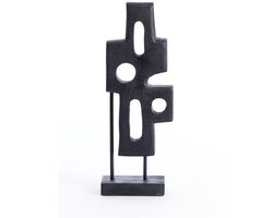 Light & Living - Ornament SALIO - 19x9.5x45cm - Zwart