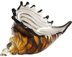 Light & Living - Ornament SHELL - 28x12x16cm - Bruin