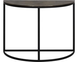 Light & Living Peto Side table - Antiek Brons/Zwart - 100x42x76 cm