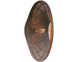 Light & Living Plafondlamp Bahoto Ø50cm - Mat Donkerbruin