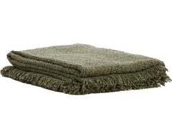 Light & Living - Plaid MIRASO - 170x130x0.5cm - Groen