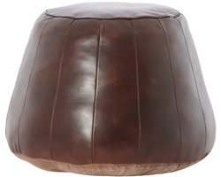 Light & Living - Poef DOVIO - Ø56x42 cm - Bruin