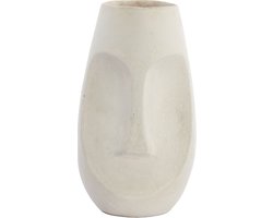 Light & Living - Pot FACE - 21x18x36cm - Wit