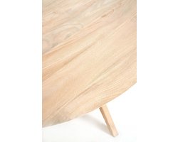 Light & Living Ronde Eettafel Quenza - Mangohout - 120cm