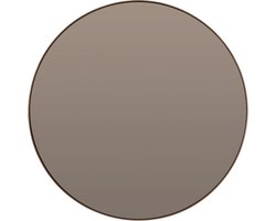Light & Living Ronde Spiegel Espejo - 116cm - Bruin
