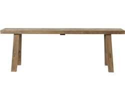 Light & Living Safane - Bankje - Hout Naturel - 108x20x36,5 cm
