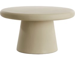 Light & Living Salontafel Kulona 70cm - Beige - Rond