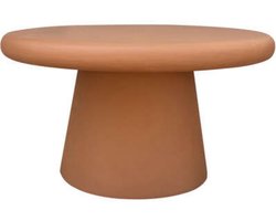 Light & Living - Salontafel KULONA - Oranje - 70x70x38 cm