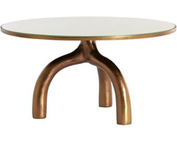 Light & Living Salontafel Mello - Bruin - Ø65cm - Modern